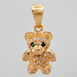 Dije Oso 3.5gr / 1 in / Oro Amarillo 18K %