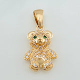 Dije Oso 3.5gr / 1 in / Oro Amarillo 18K %