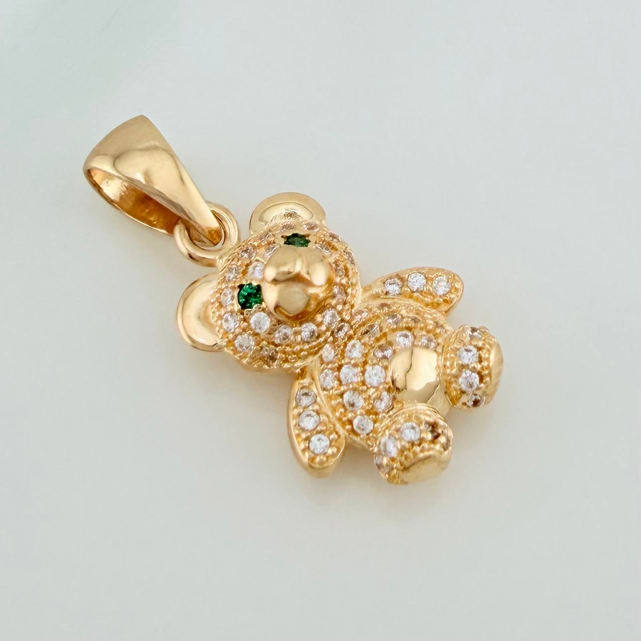 Dije Oso 3.5gr / 1 in / Oro Amarillo 18K %
