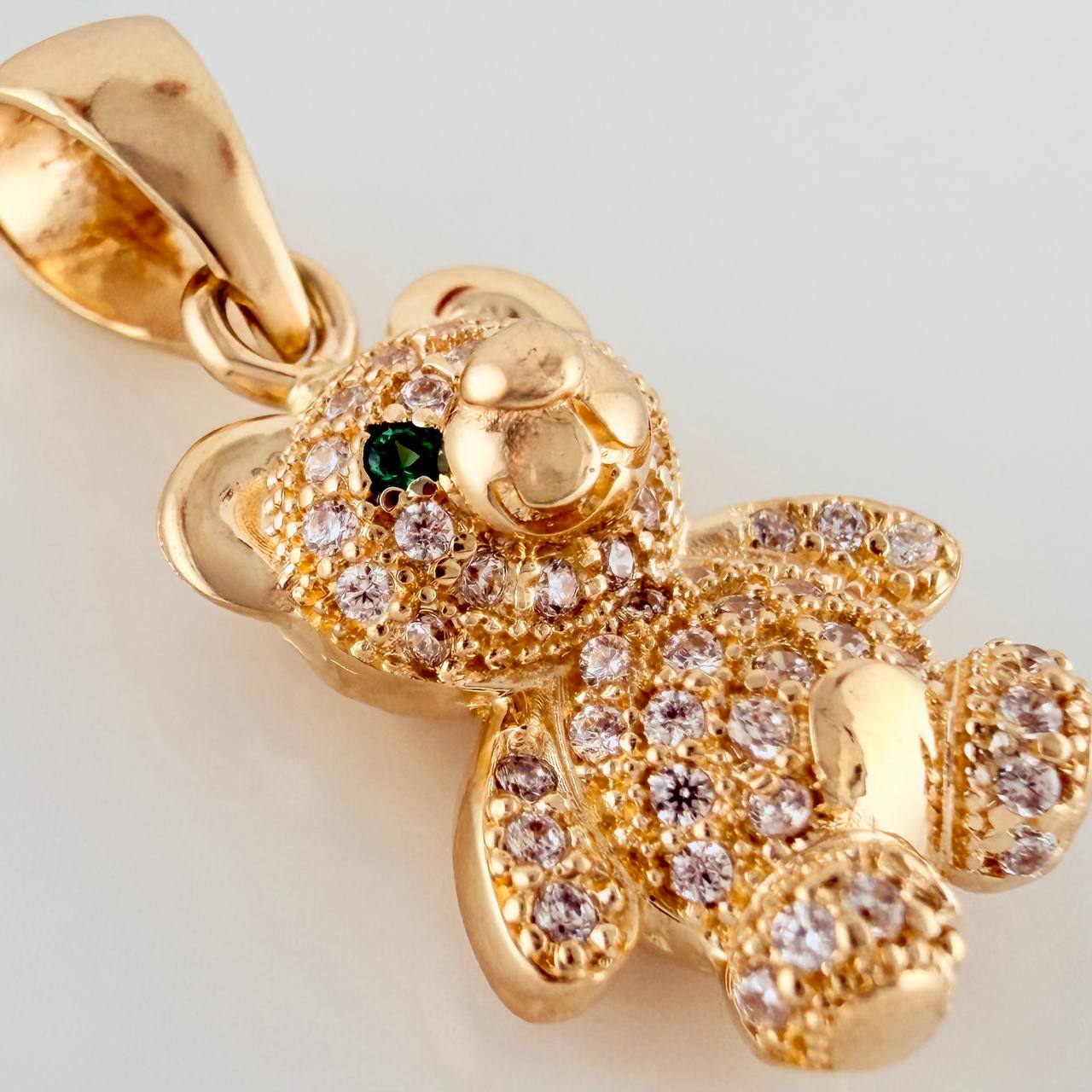 Dije Oso 3.5gr / 1 in / Oro Amarillo 18K %