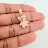 Dije Oso 3.5gr / 1 in / Oro Amarillo 18K %