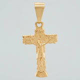 Dije Cruz Cristo 2.1gr / 1 1/4 in / Oro Amarillo 18K %