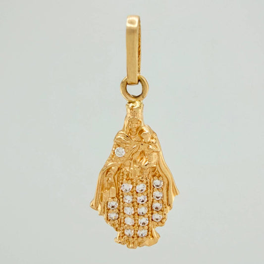 Dije Virgen del Carmen 1.1g / 1 in Oro Amarillo 18K