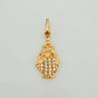 Virgin of Carmen Pendant 1.15gr / 1 in / Yellow Gold 18K %