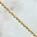Military Crescent Chain 30.6gr / 25.6in / 18K Yellow Gold