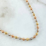 Military Chain 23.65gr / 60cm / Three Golds Nac.Esp. 18K