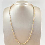 Military Chain 23.45gr / 60cm / Three Golds Nac.Esp. 18K