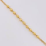 Rosary Virgin Guadalupe 27.65g / 24 in / 5mm Yellow Gold 18K