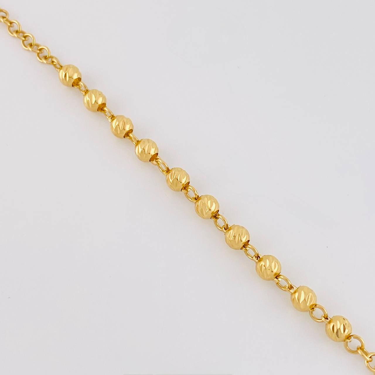 Rosario Virgen Guadalupe 20g / 24 in / 4mm Oro Amarillo 18K