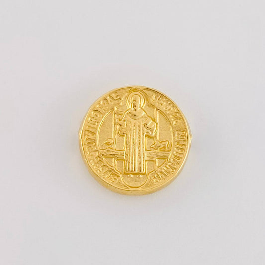 Herraje San Benito Mate 0.75g / 1/2 in Oro Amarillo 18K