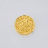 Charm San Benito Matte 0.75g / 1/2 in Yellow Gold 18K