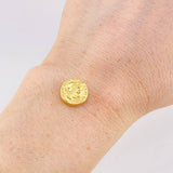Charm San Benito Matte 0.75g / 1/2 in Yellow Gold 18K