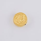 Charm San Benito Matte 0.4g / 1/4 in Yellow Gold 18K
