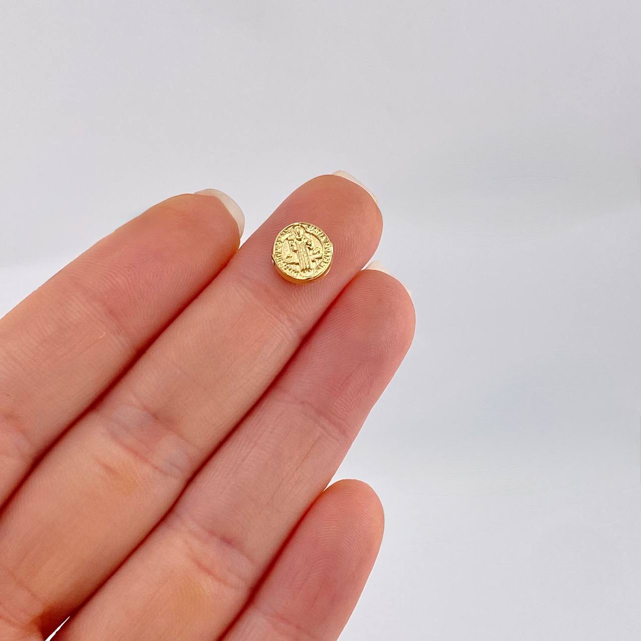 Charm San Benito Matte 0.4g / 1/4 in Yellow Gold 18K