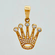 Dije Corona 3.25gr / 1 1/4 in / Oro Amarillo 18K %