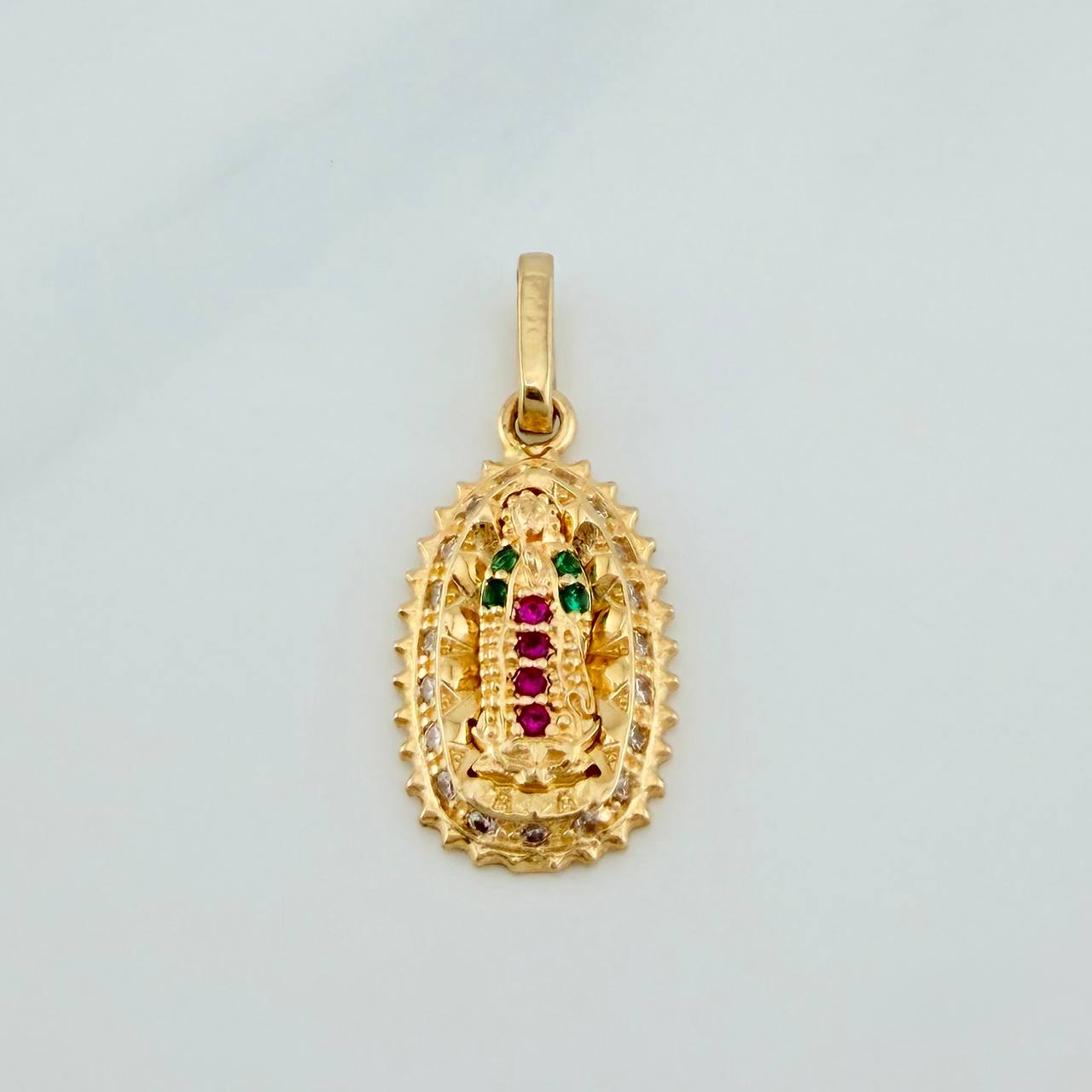Dije Virgen de Guadalupe 1.55gr / 3/4 in / Oro Amarillo 18K %