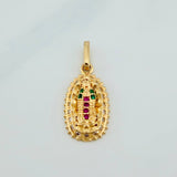 Dije Virgen de Guadalupe 1.55gr / 3/4 in / Oro Amarillo 18K %
