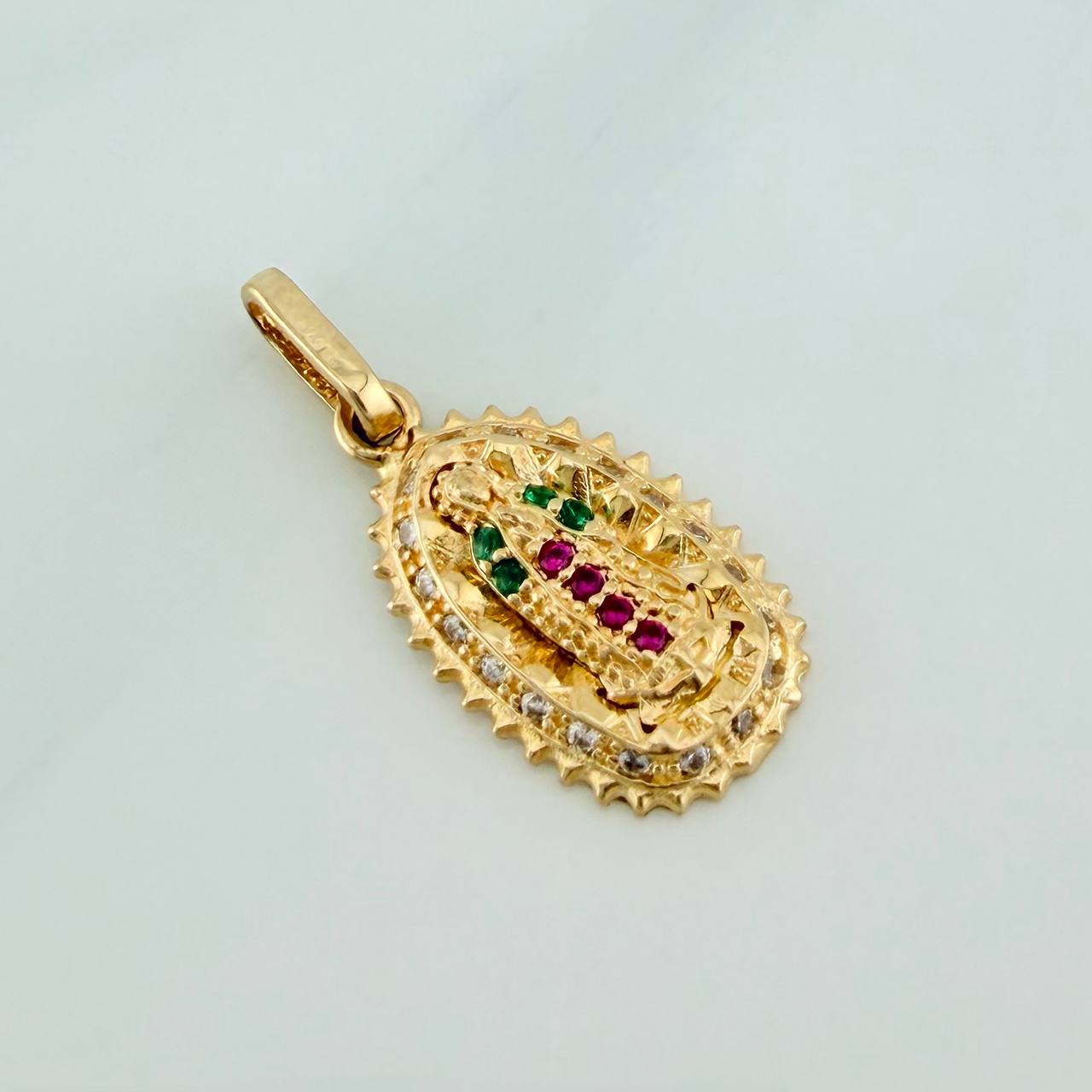 Dije Virgen de Guadalupe 1.55gr / 3/4 in / Oro Amarillo 18K %