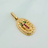 Dije Virgen de Guadalupe 1.55gr / 3/4 in / Oro Amarillo 18K %