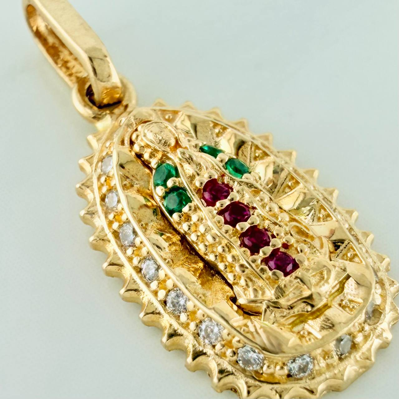 Dije Virgen de Guadalupe 1.55gr / 3/4 in / Oro Amarillo 18K %