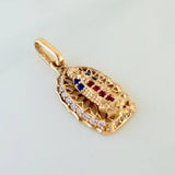 Dije Virgen de Guadalupe 1.35gr / 3/4 in / Oro Amarillo 18K %