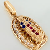 Dije Virgen de Guadalupe 1.35gr / 3/4 in / Oro Amarillo 18K %