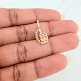 Dije Virgen de Guadalupe 1.35gr / 3/4 in / Oro Amarillo 18K %