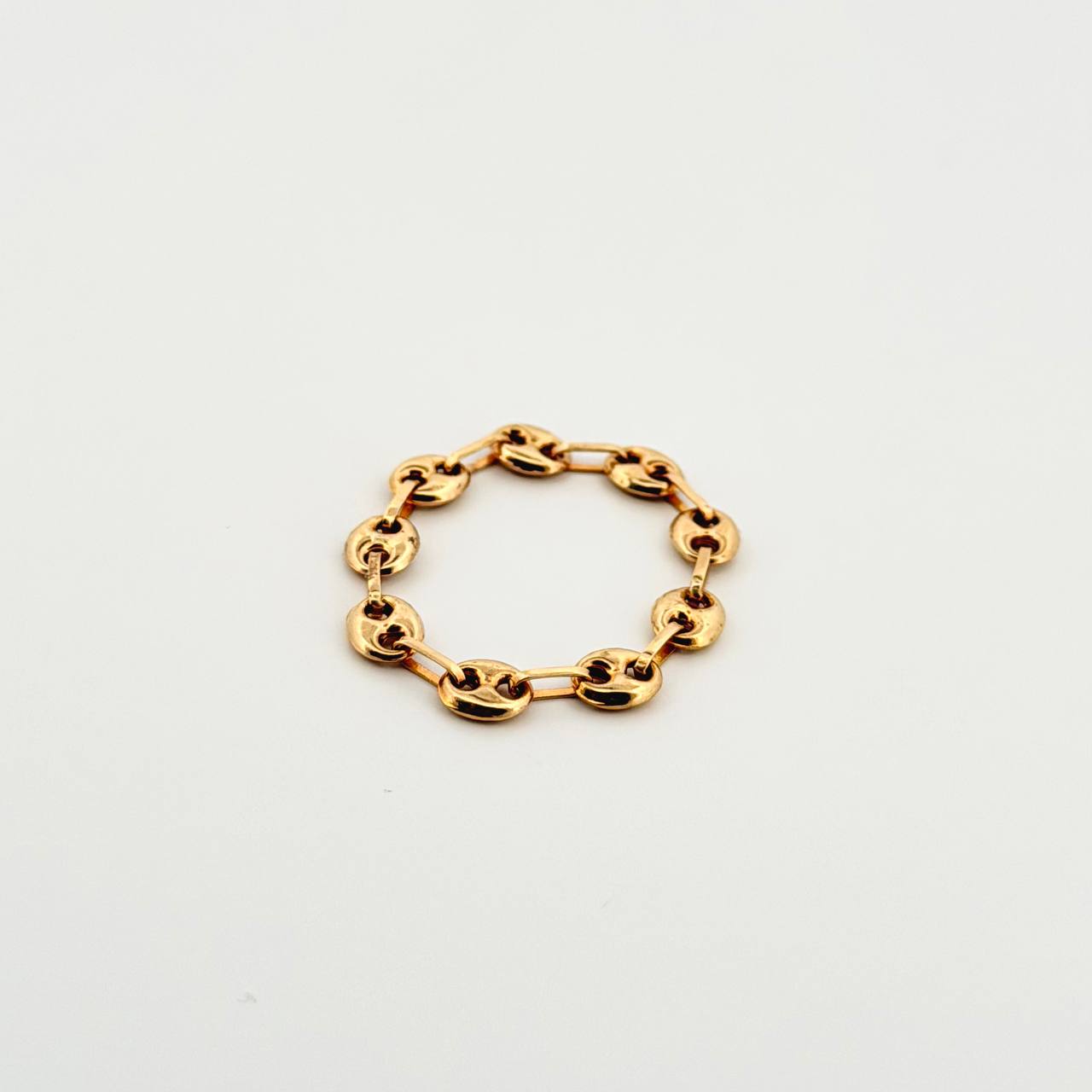 Ring Gc 0.6gr / T6 1/4 - T6 3/4 / 3.3mm 18K Yellow Gold *