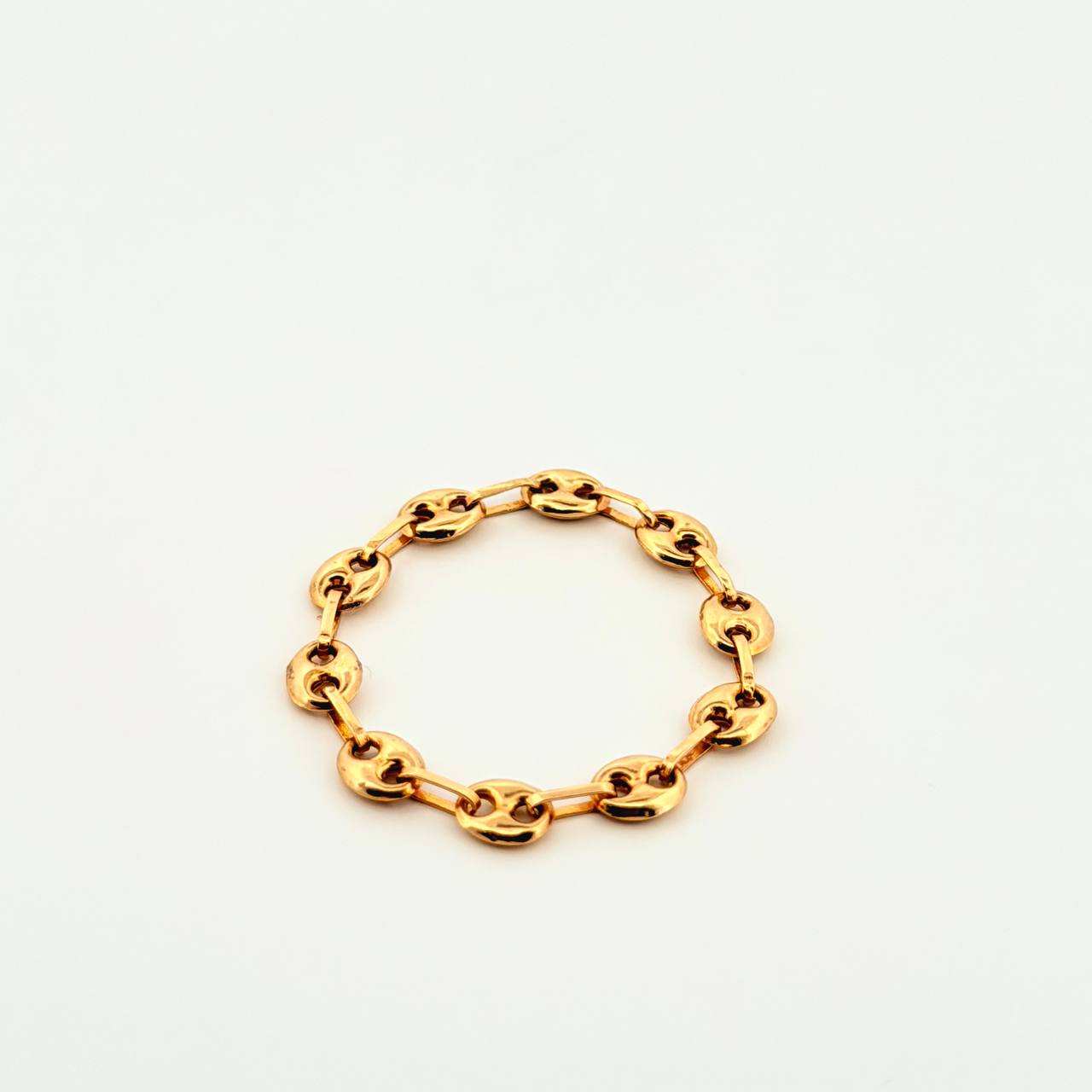 Ring Gc 0.9gr / T12 3/4 - T13 1/4 / 4mm 18K Yellow Gold ©