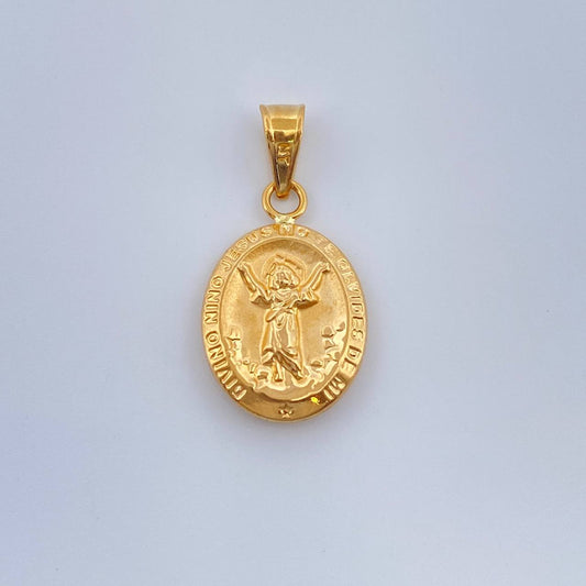 Dije Divino Niño 0.65gr / 3/4 in / Oro Amarillo 18K %