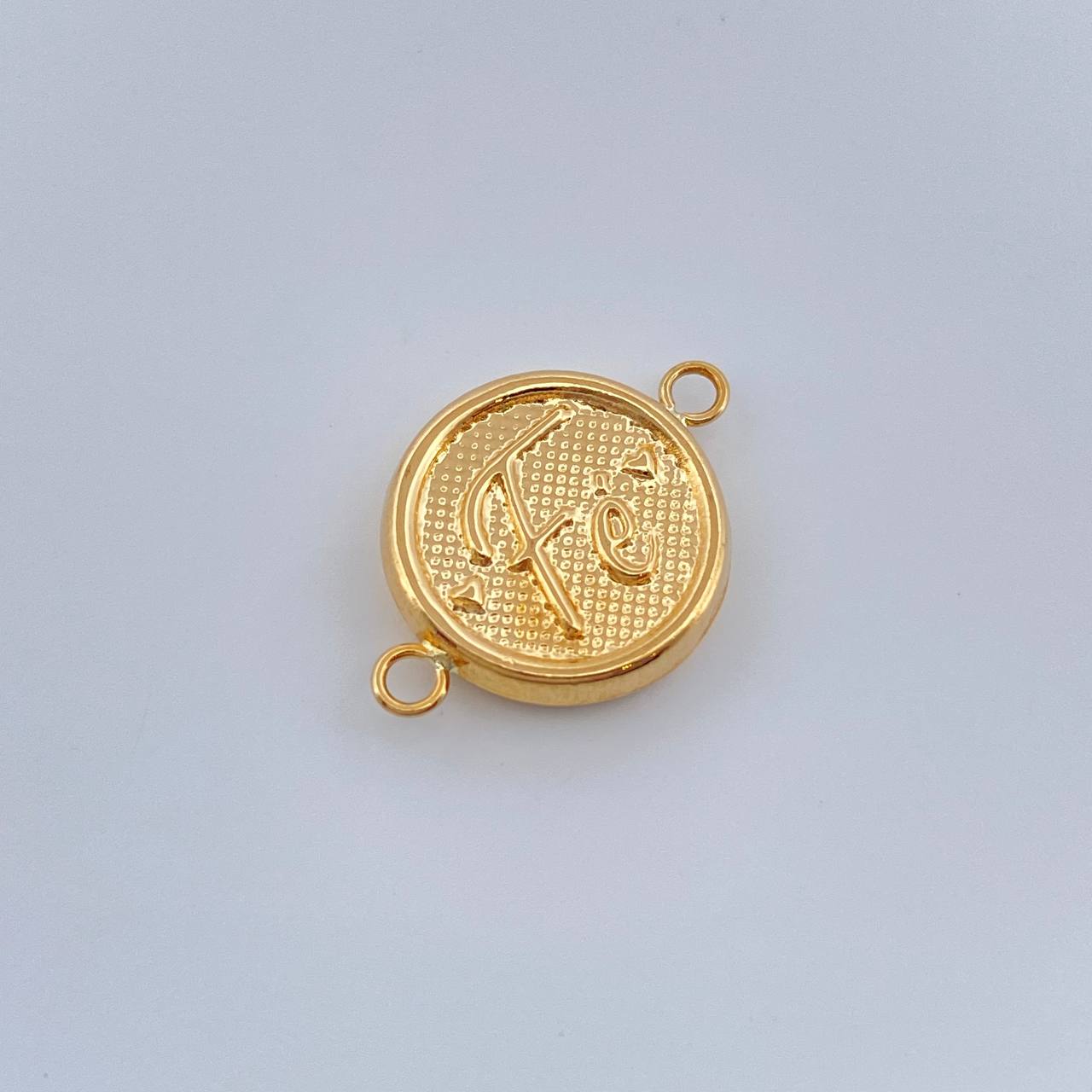 Herraje Fe 0.85gr / 1/2 in / Oro Amarillo 18K %