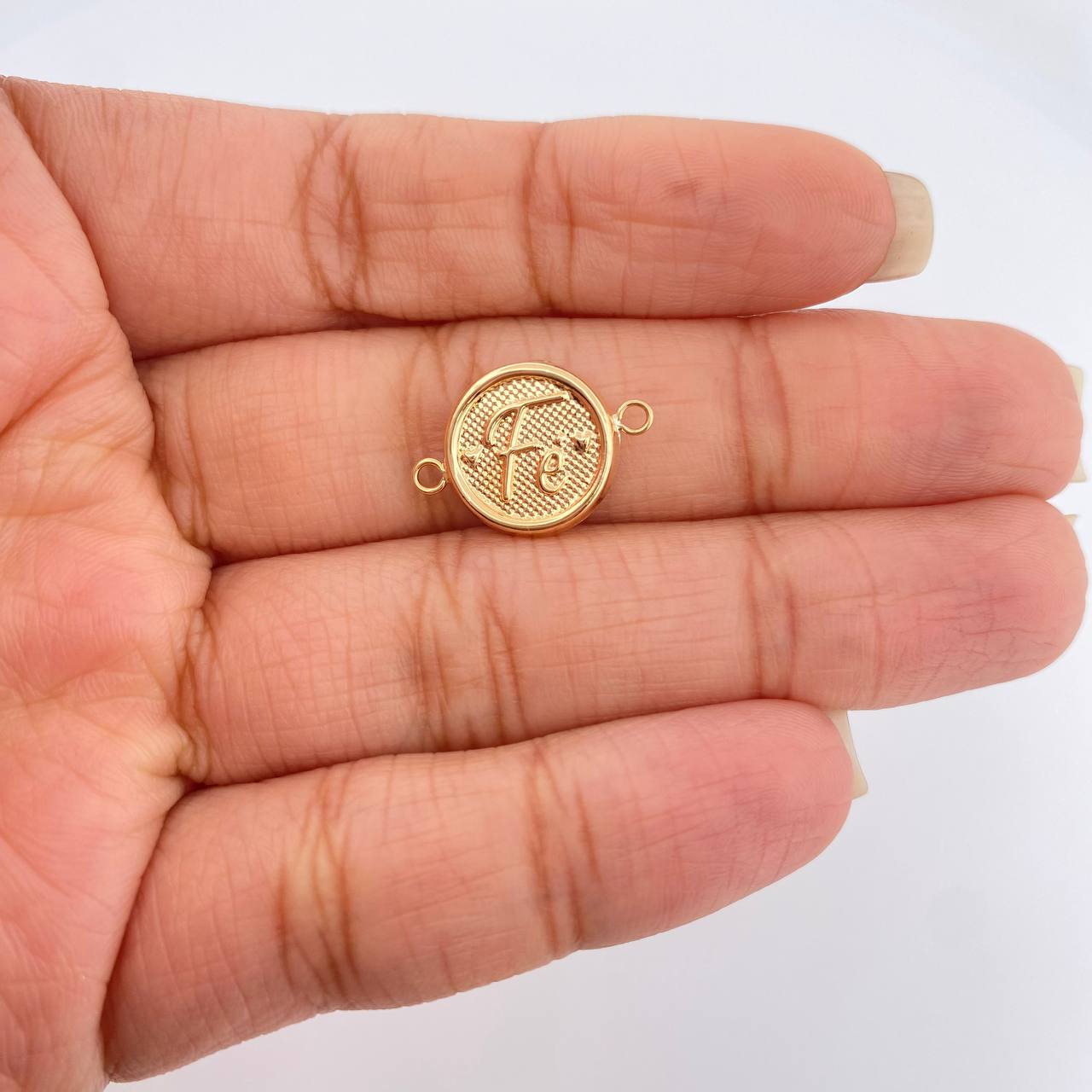 Herraje Fe 0.85gr / 1/2 in / Oro Amarillo 18K %