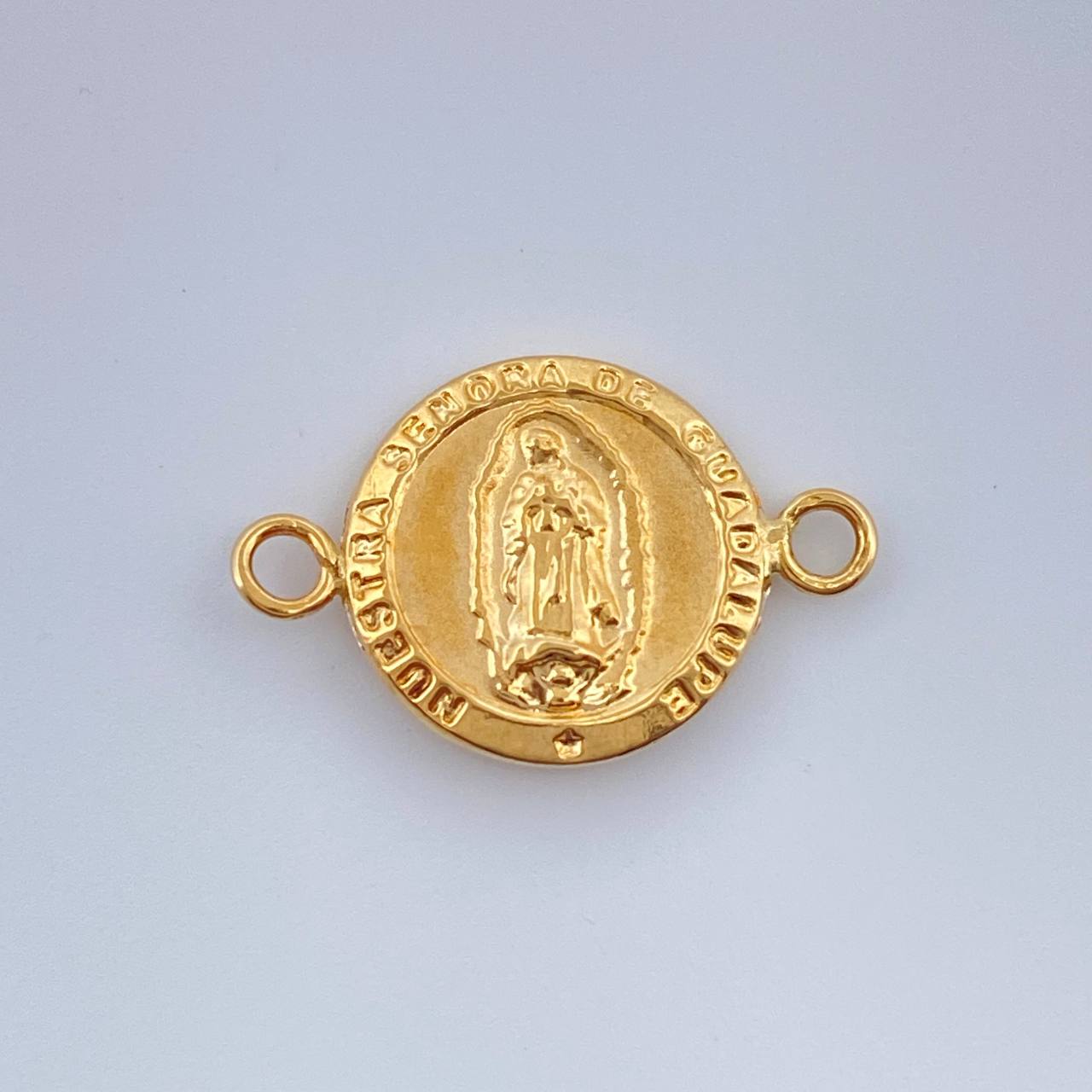 Herraje Virgen Guadalupe 0.5gr / 1/2 in / Oro Amarillo 18K %