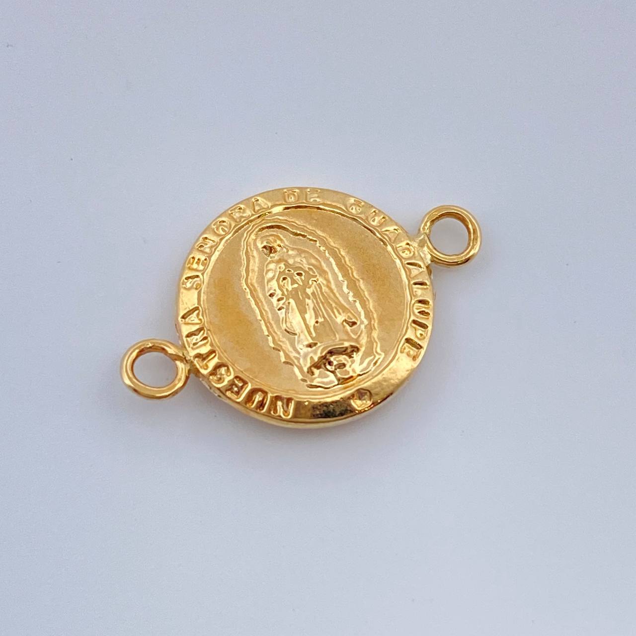 Herraje Virgen Guadalupe 0.5gr / 1/2 in / Oro Amarillo 18K %