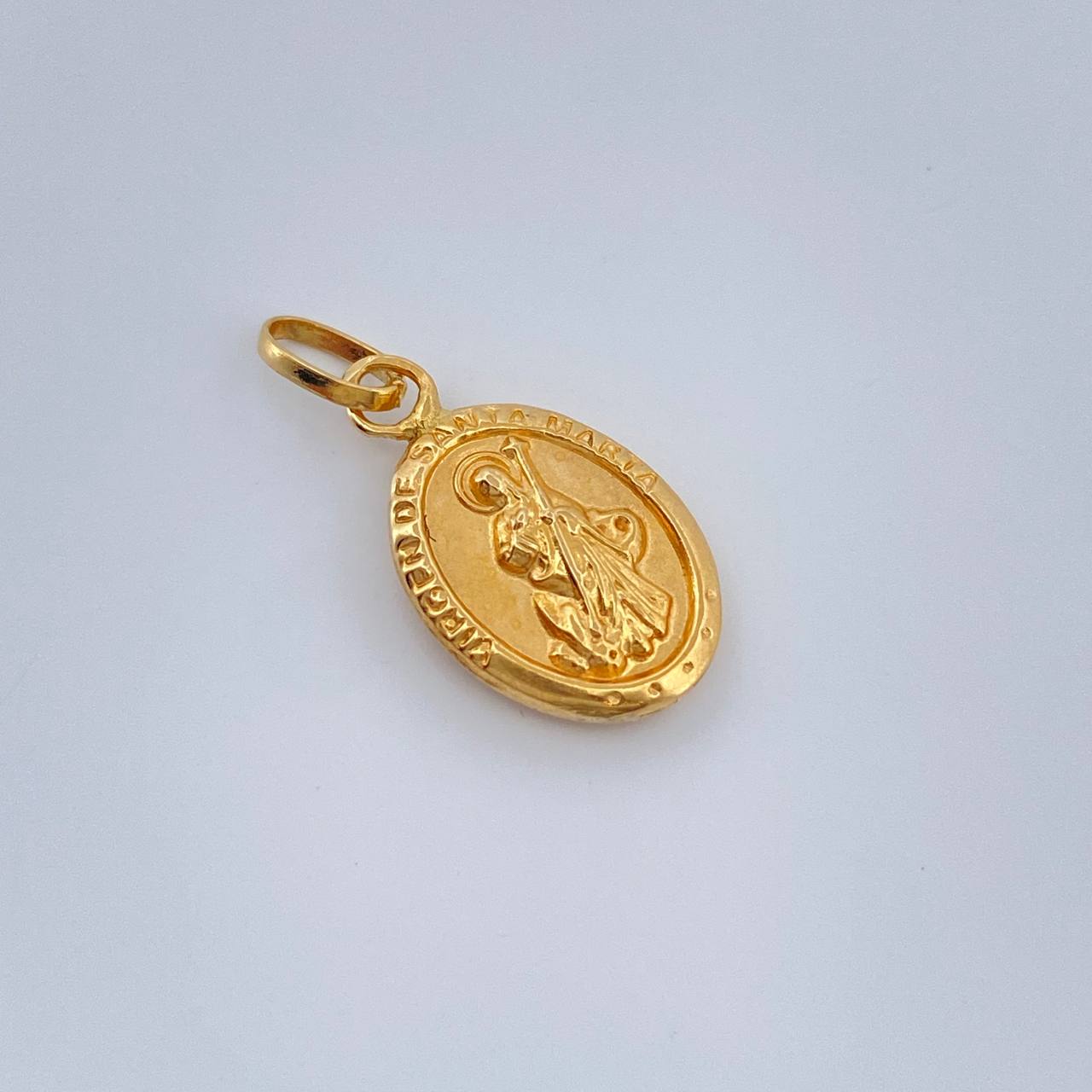 Herraje Virgen de Santa Marta 0.55gr / 1/2 in / Oro Amarillo 18K %
