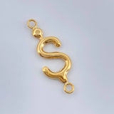 Herraje Signo Peso 0.95gr / 1 1/4 in / Oro Amarillo 18K %