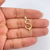 Herraje Signo Peso 0.95gr / 1 1/4 in / Oro Amarillo 18K %