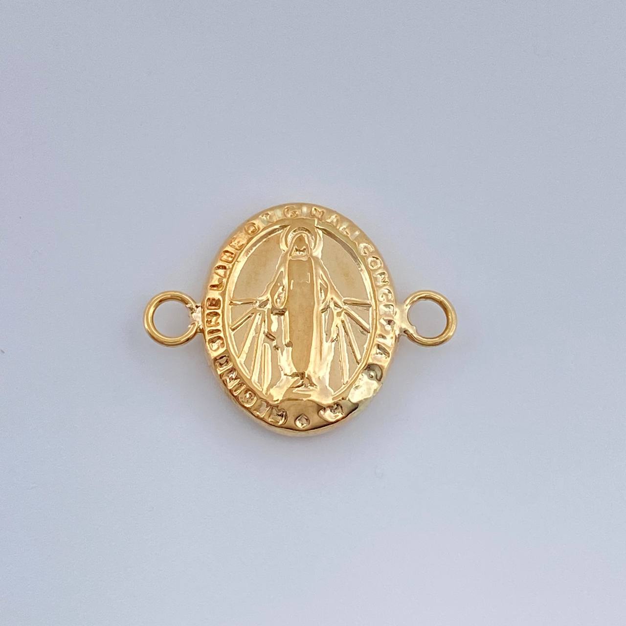 Herraje Vigen Milagrosa 0.6gr / 1/2 in / Oro Amarillo 18K %