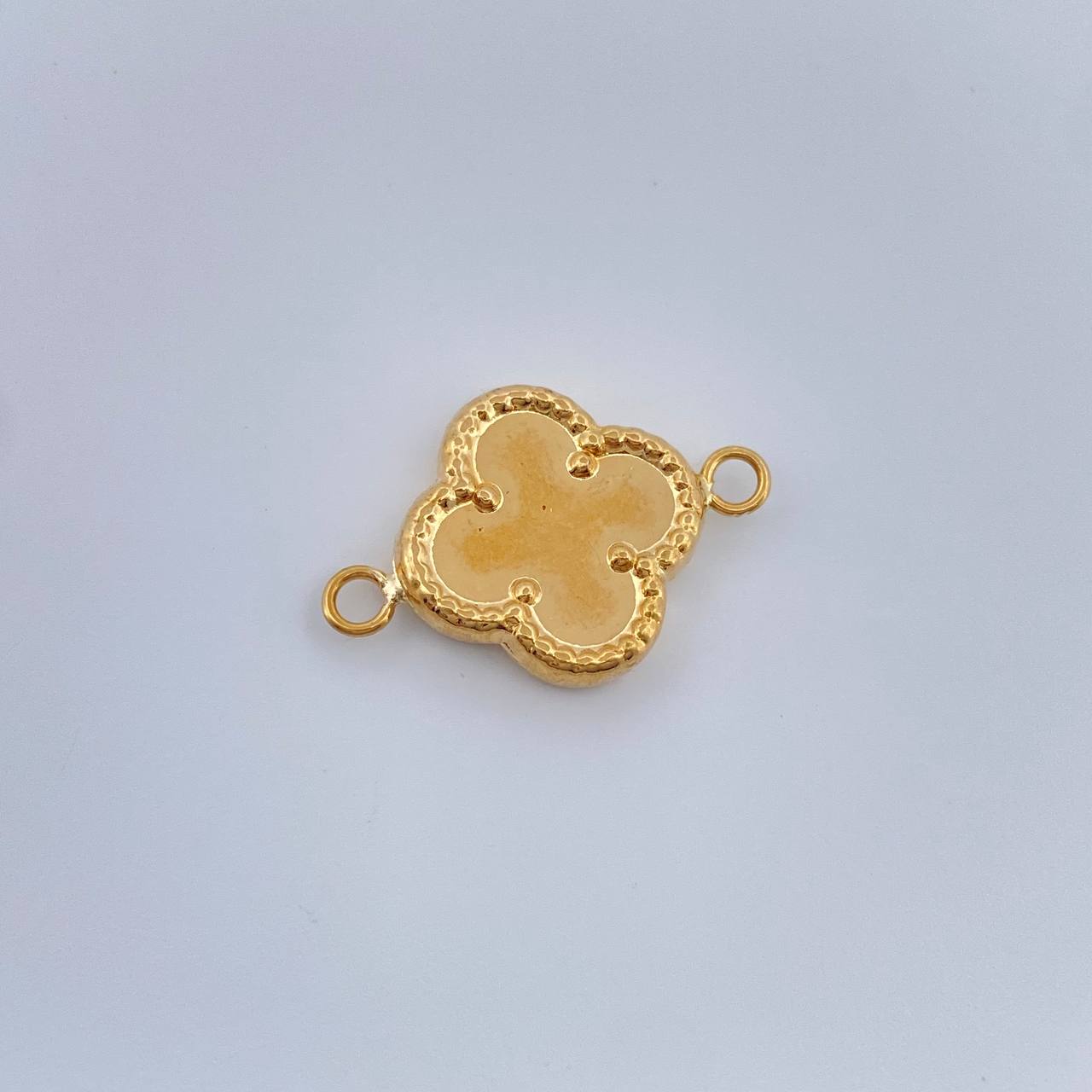 Herraje Trebol 0.7gr / 1/2 in / Oro Amarillo 18K %