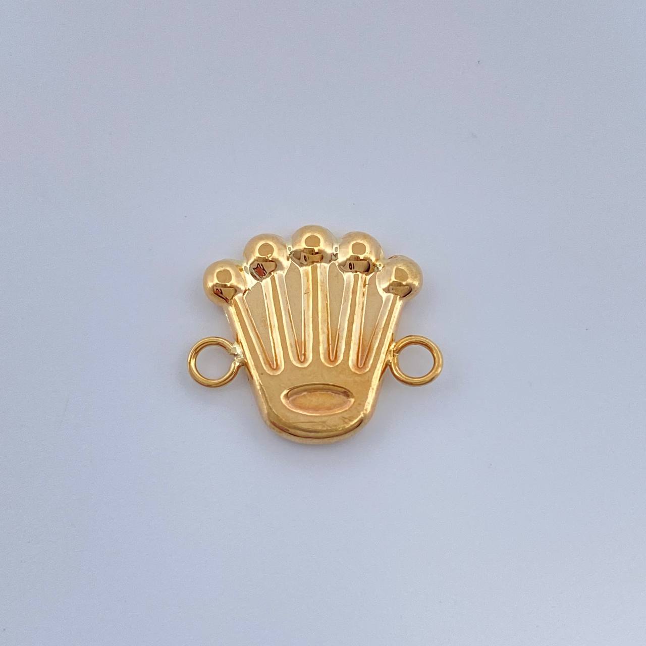 Herraje Corona 0.55gr / 1/2 in / Oro Amarillo 18K %