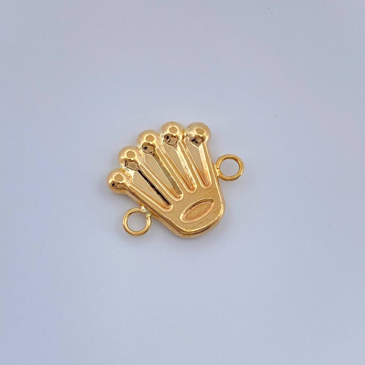 Herraje Corona 0.55gr / 1/2 in / Oro Amarillo 18K %