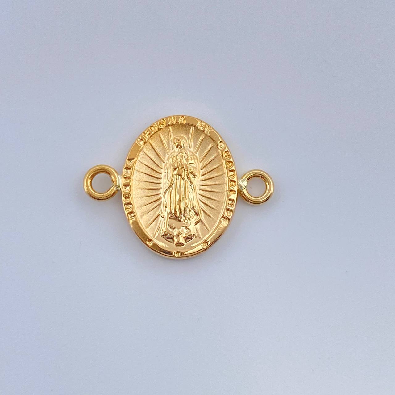 Herraje Virgen Guadalupe 0.6gr / 1/2 in / Oro Amarillo 18K %
