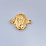 Herraje Virgen Guadalupe 0.6gr / 1/2 in / Oro Amarillo 18K %