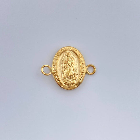 Herraje Virgen Guadalupe 0.45gr / 1/2 in / Oro Amarillo 18K %