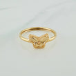 Anillo Mariposa 1.15gr / T7 1/2 / Oro Amarillo 18K &