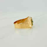 Rectangular Signet Ring 4.45gr / T10 1/2 / 18K Yellow Gold $
