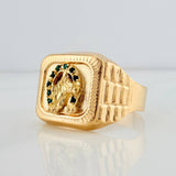 Anillo Herradura 4.05gr / T12 / Oro Amarillo 18K $