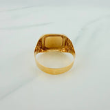 Anillo Herradura 4.05gr / T12 / Oro Amarillo 18K $