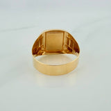 Sacred Heart of Jesus Ring 3.45gr / T8 1/2 / 18K Yellow Gold $