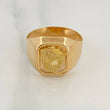 Poker Ring 4.05gr / T9 3/4 / 18K Yellow Gold $
